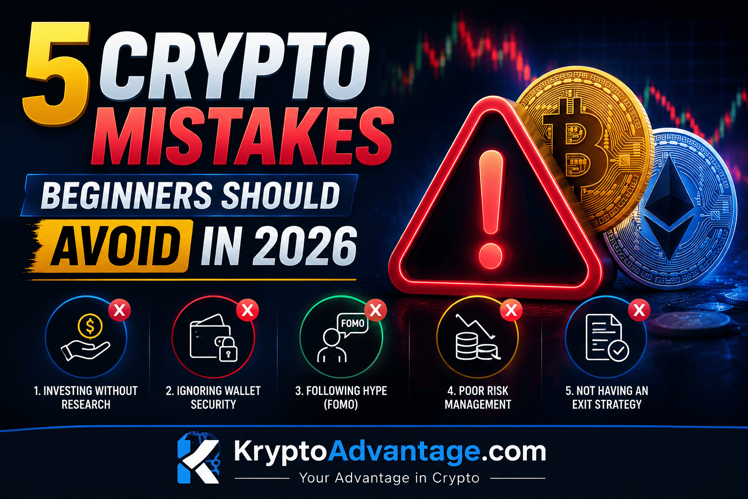 Crypto Mistakes Beginners