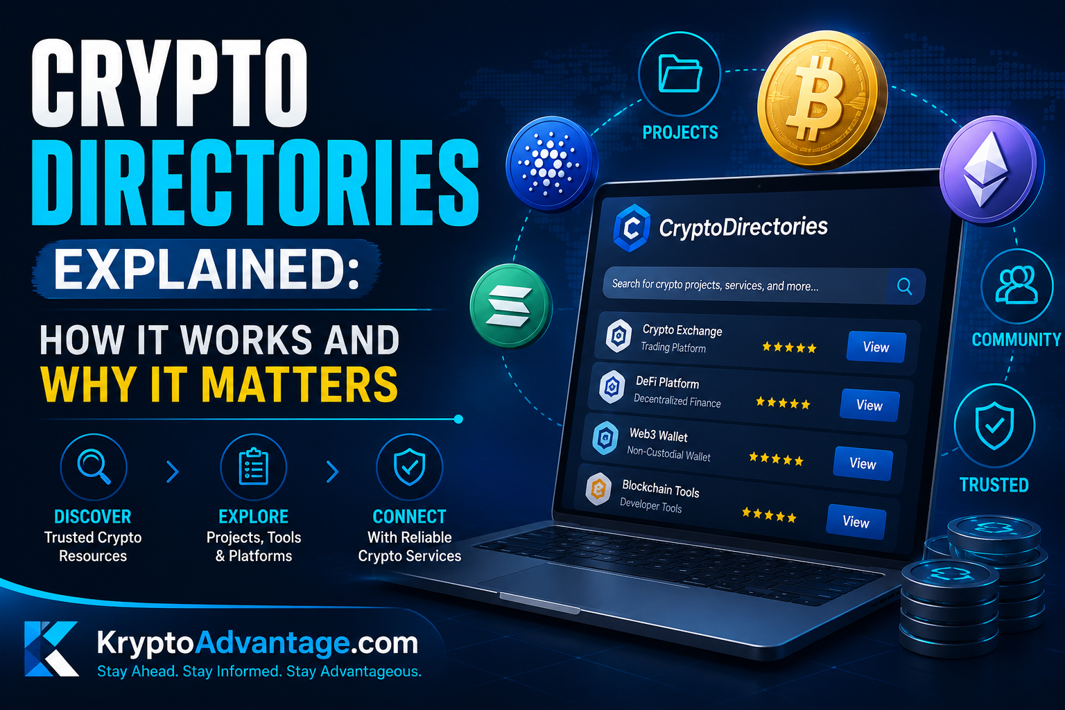 CryptoDirectories Explained: How It Works and Why It Matters
