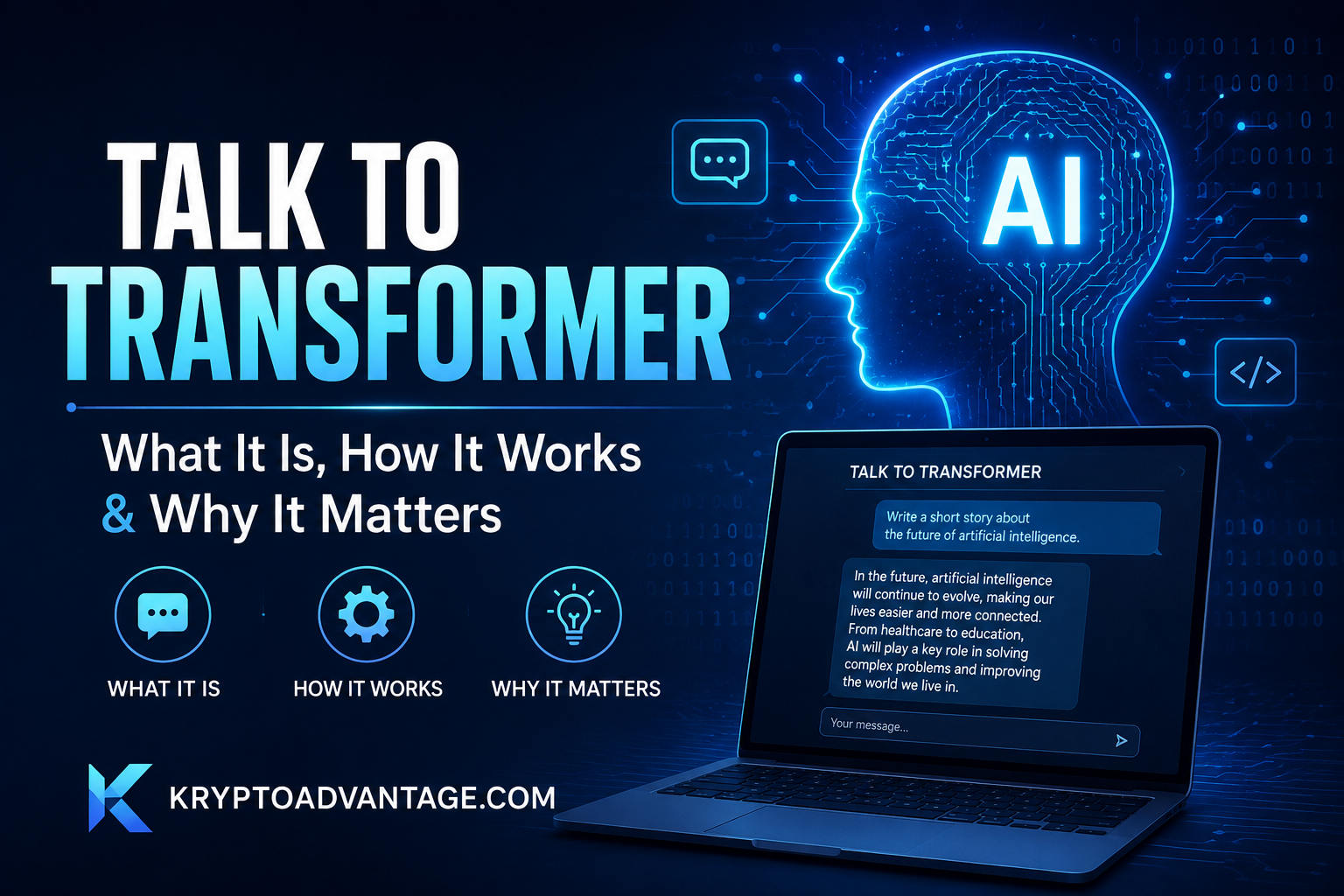 talk to transformer