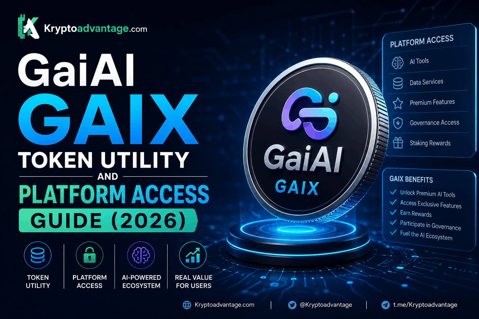 GaiAI GAIX Token Utility and Platform Access Guide (2026)