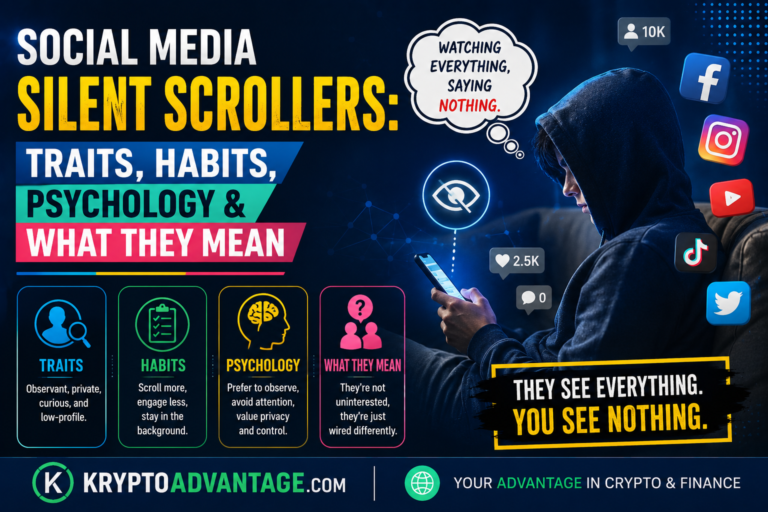 social media silent scrollers traits