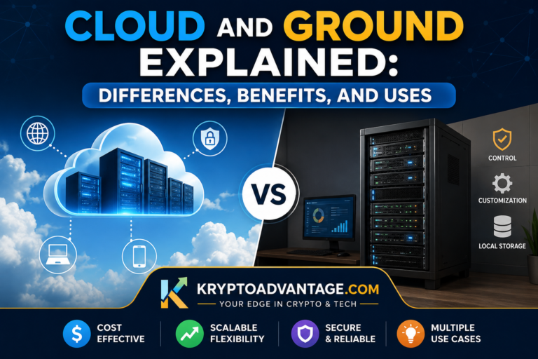 cloud and ground