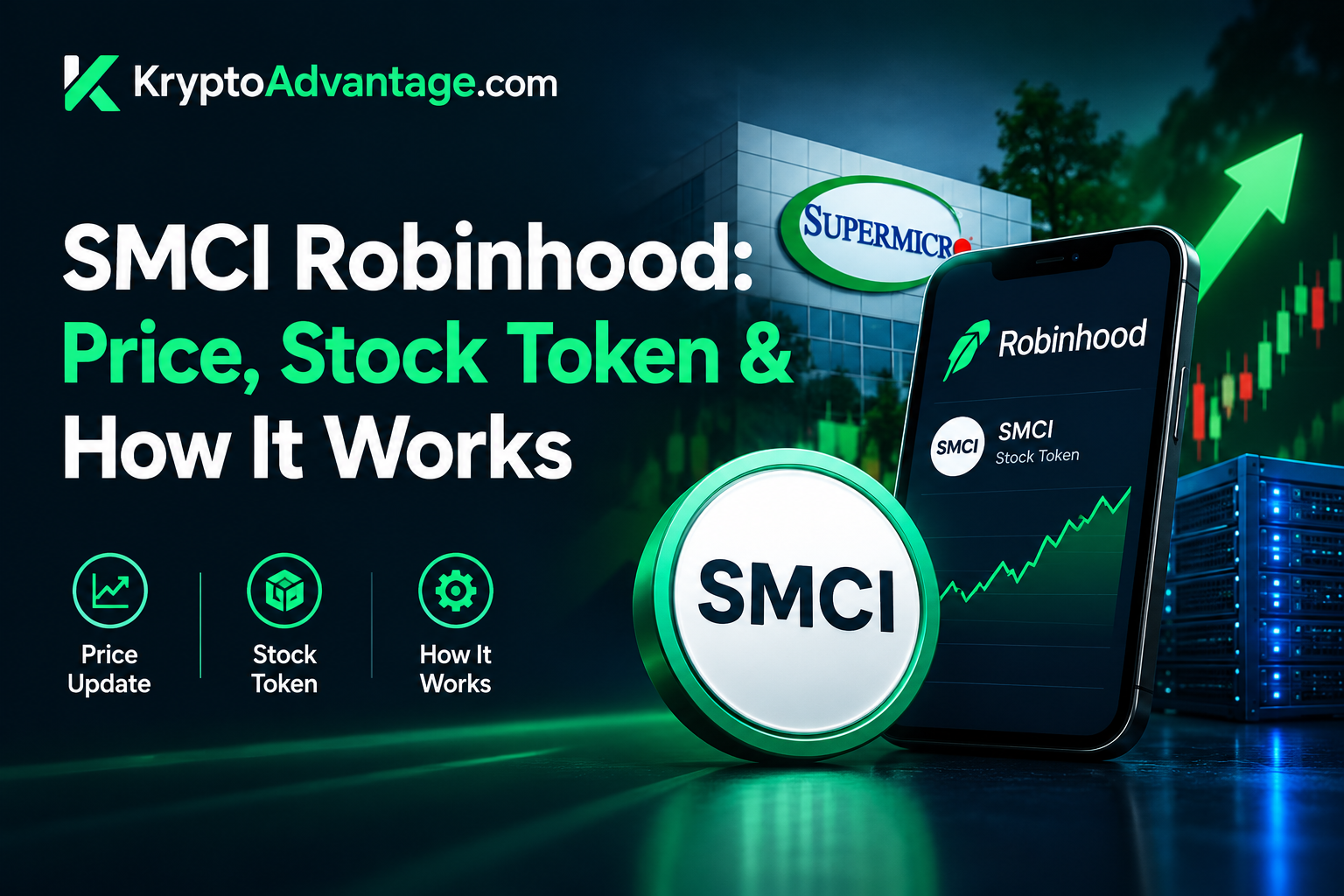 SMCI Robinhood: Price, Stock Token & How It Works