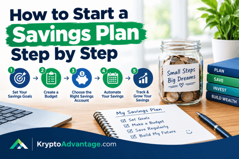 How to Start a Savings Plan
